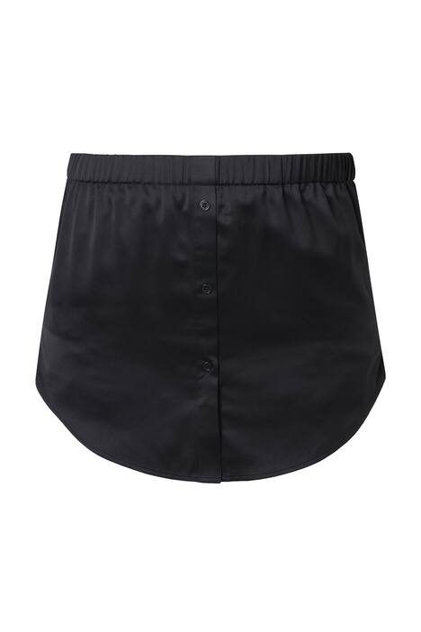 Prodloužení halenky, A střih, satén, knoflíky