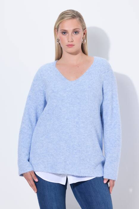 Alargador de blusas, satén, forma en A, botones