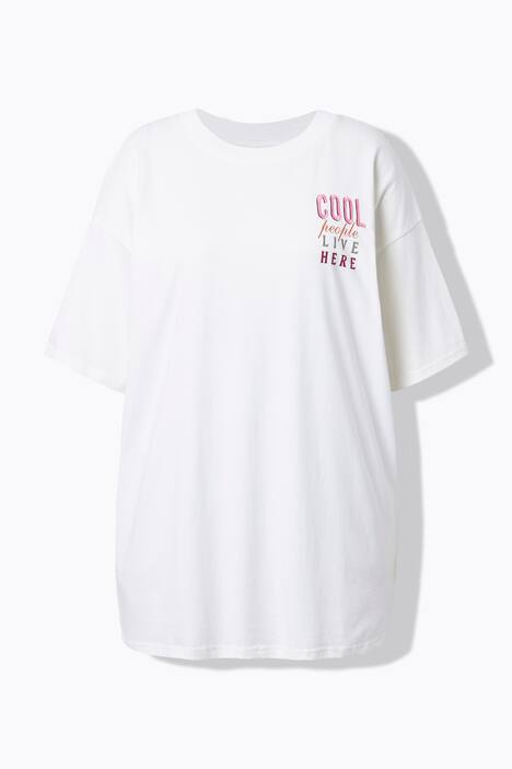 T-skjorte, oversized, statement og skrift