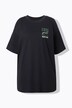 Camiseta, oversize, mensaje y texto