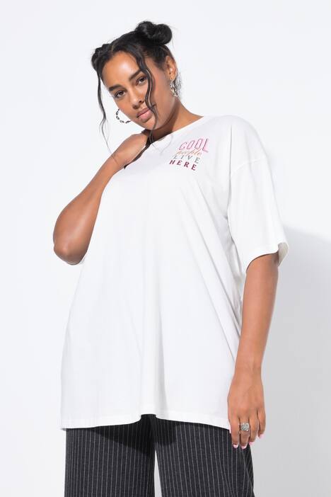 T-skjorte, oversized, statement og skrift