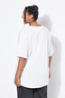 T-shirt dal taglio oversize con scritta e stampa