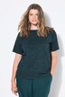 T-shirt dal taglio oversize con colorato design leopardato