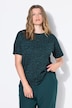 T-shirt dal taglio oversize con colorato design leopardato