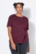 T-shirt oversize, imprimé léopard coloré