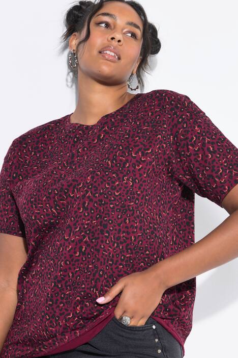 T-shirt, oversized, color-leo