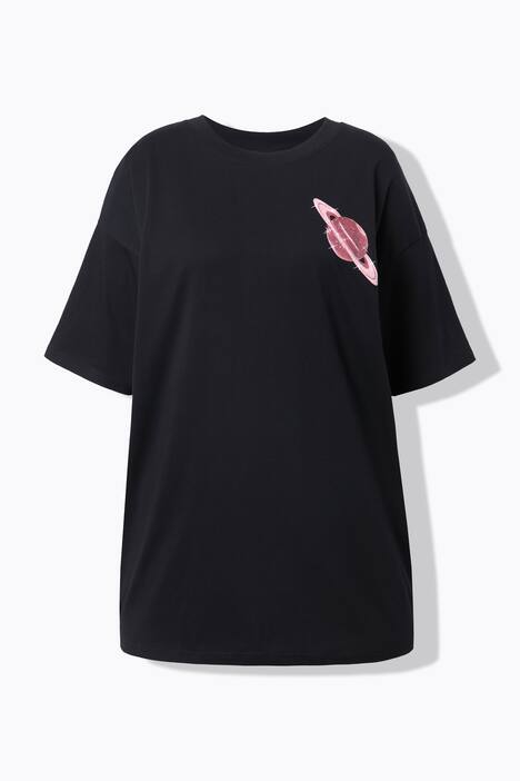 Camiseta, oversize, planetas