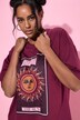 T-paita, oversize, tarot-aurinko