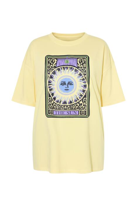 Tričko, oversize, Tarot slunce