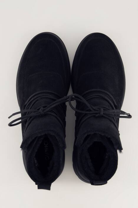 Caprice leren enkellaarzen, verwisselbaar voetbed, wijdte H