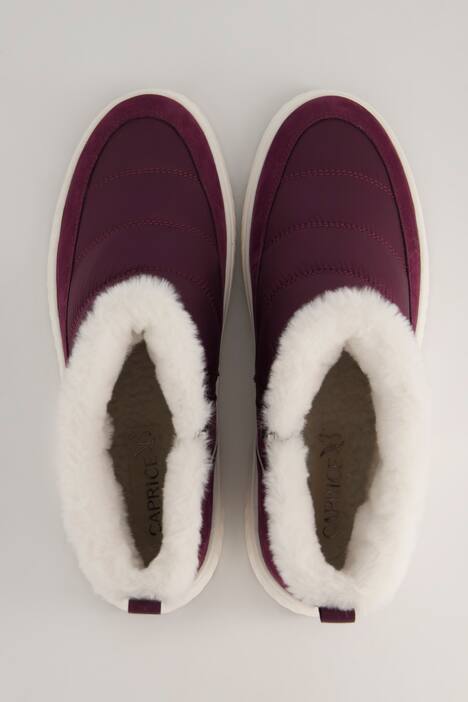 Caprice functionele leren boots, uitwisselbaar voetbed, wijdte G