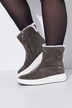 Bottines techniques en cuir Caprice, semelle de propreté amovible - largeur G