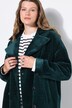 Mantel, oversized, Doppelreiher, Reverskragen