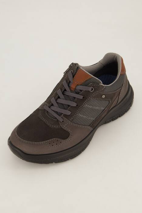 Chaussures basses Jomos, cuir véritable et fermeture zippée - jusqu'à la pointure 50