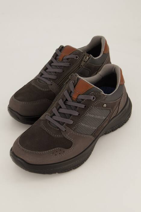 Chaussures basses Jomos, cuir véritable et fermeture zippée - jusqu'à la pointure 50