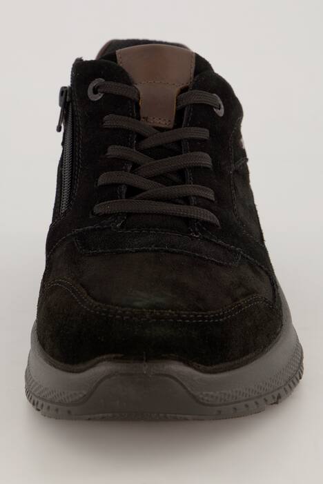 Low shoes, Jomos, with zip, genuine leather, up to size 50