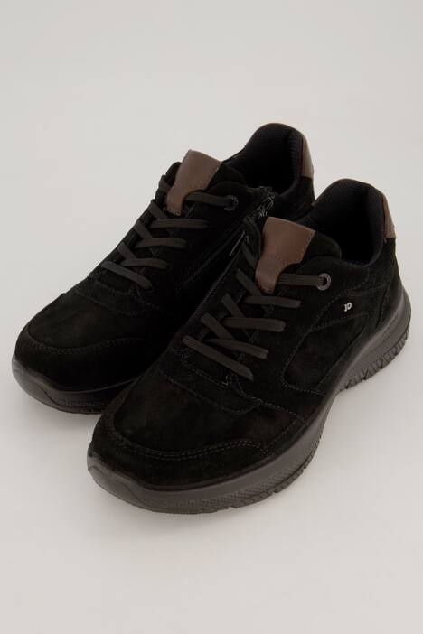 Low shoes, Jomos, with zip, genuine leather, up to size 50