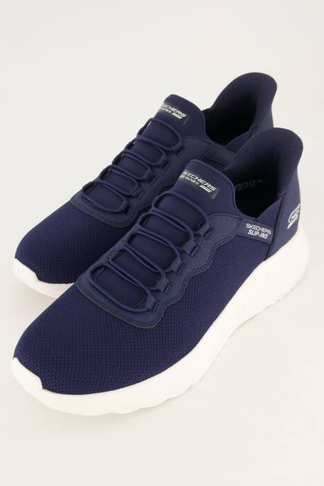 Slippers de la marque Skechers, chaussures Slip-in (à enfiler) avec laçage Bungee - jusqu'à la pointure 48,5
