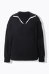 Maglione in maglia lavorata dal taglio oversize con collo polo