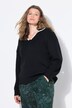 Maglione in maglia lavorata dal taglio oversize con collo polo