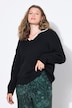 Maglione in maglia lavorata dal taglio oversize con collo polo