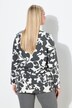Shirt, keyhole, rund halsudskæring, lange ærmer