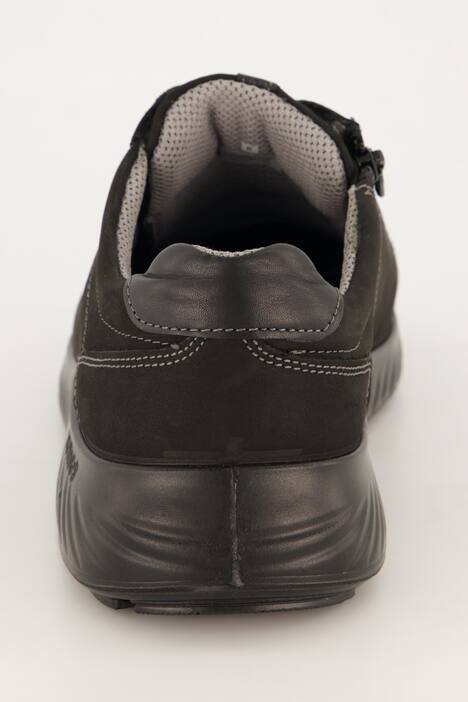 Chaussures basses extra-larges Jomos, fermeture zippée, cuir véritable - jusqu'à la pointure 50