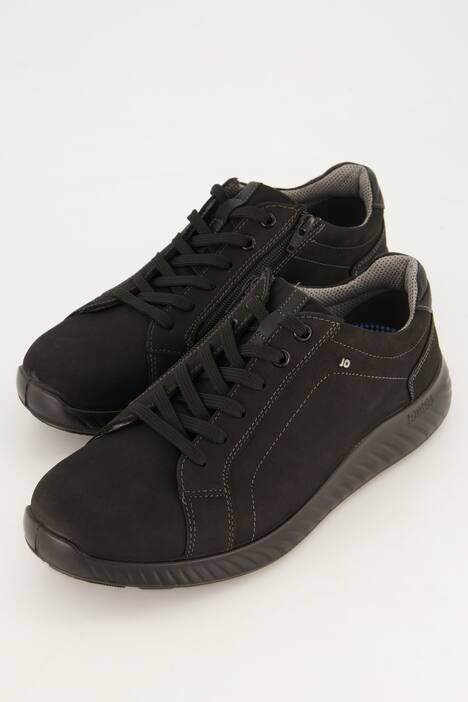 Chaussures basses extra-larges Jomos, fermeture zippée, cuir véritable - jusqu'à la pointure 50