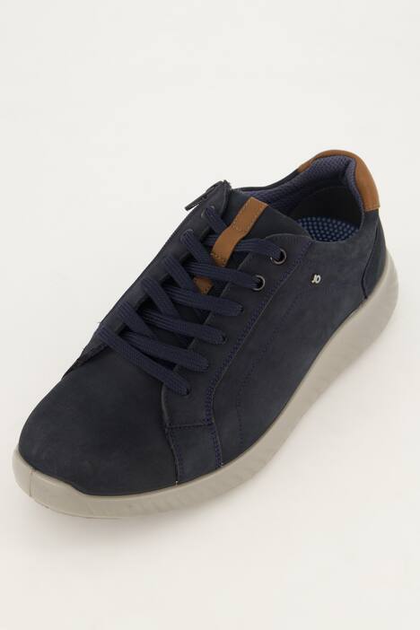 Chaussures basses extra-larges Jomos, fermeture zippée, cuir véritable - jusqu'à la pointure 50