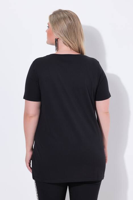 T-skjorte, comfort fit, glitterstein-bokstaver