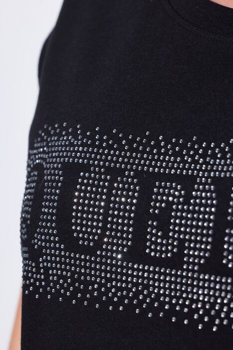 T-skjorte, comfort fit, glitterstein-bokstaver