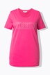 Camiseta, Komfort Fit, letras de piedras brillantes