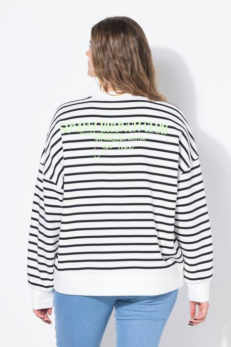 Sweatshirt, oversized, Ringel, Statement