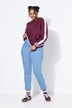 Mom-Jeans, Ziernieten, 5-Pocket, Elastikbund