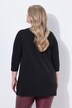 T-Shirt, A-facon, med paillet-hjerte i farver