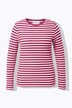 T-shirt, slim fit, stribet jersey, langærmet