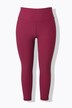 Geribbelde legging, strakke pijpen, elastische tailleband