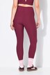 Geribbelde legging, strakke pijpen, elastische tailleband