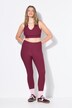 Geribbelde legging, strakke pijpen, elastische tailleband