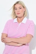 Polo rayé en maille piquée. Manches courtes. Coupe Classic Fit