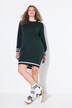 Strickkleid, oversized, Raglanärmel