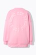 Sudadera, oversize, estampado arcilloso en la espalda
