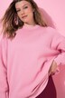 Sudadera, oversize, estampado arcilloso en la espalda