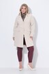 Lange corduroy blazer, voering met luipaardprint