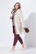 Lange corduroy blazer, voering met luipaardprint
