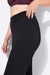 Legging à pattes d'éléphant, jambes évasées et taille élastique
