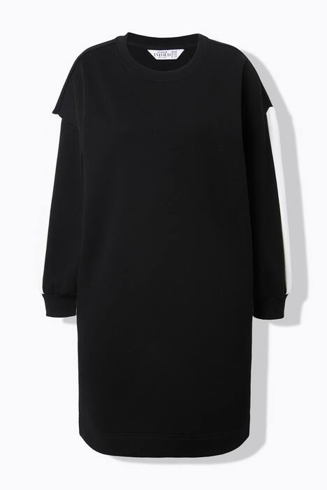 Collegemekko, oversize, sivuraidat