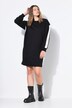 Sweatkleid, oversized, Blockstreifen
