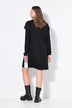 Sweatkleid, oversized, Blockstreifen