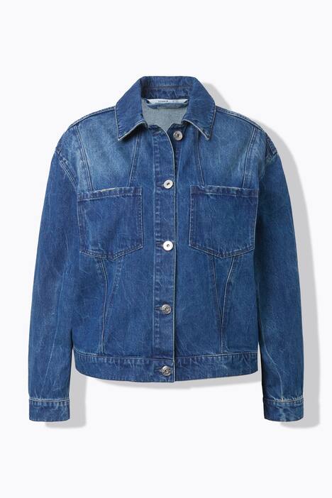 Denim jas, oversized